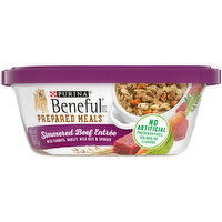 Beneful High Protein, Wet Dog Food With Gravy, Prepared Meals Simmered Beef Entree - 10 Ounce 