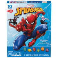 Betty Crocker Fruit Flavored Snacks, Assorted Fruit Flavors, Marvel Spider-Man - 10 Each 