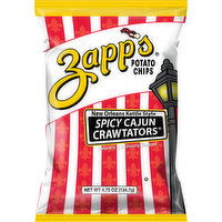 Zapp's Potato Chips, Spicy Cajun, New Orleans Kettle Style - 4.75 Ounce 