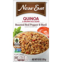 Near East Quinoa & Brown Rice Blend, Roasted Red Pepper & Basil