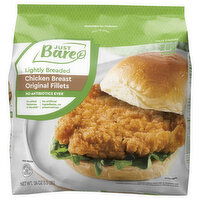 Just Bare Chicken Breast Fillets, Lightly Breaded, Original - 24 Ounce 