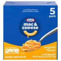 Kraft Original Flavor Mac & Cheese - 5 Each