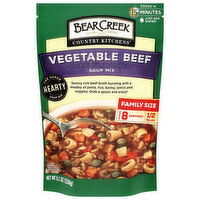 Bear Creek Country Kitchens Vegetable Beef Soup Mix Family Size - 8.1 Ounce