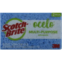 Scotch Brite Sponges, Utility, Multi-Purpose, 2 Pack - 2 Each 