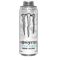 Monster Energy Drink, Zero Sugar, Zero Ultra - 24 Fluid ounce 