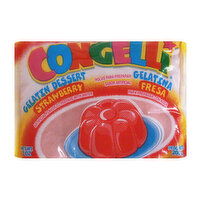 Congelli Strawberry Gelatin Dessert - 6 Ounce 