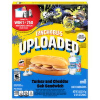 Lunchables Lunch Combinations, Turkey and Cheddar, Sub Sandwich - 1 Each 