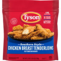 Tyson Fully Cooked Southern Style Chicken Breast Tenderloins, 25 oz (Frozen)