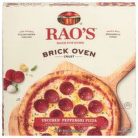 Rao's Made for Home Pizza, Brick Oven Crust, Uncured Pepperoni - 18.3 Ounce 