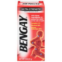 Bengay Topical Analgesic Cream, Ultra Strength - 2 Ounce 