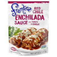 Frontera Enchilada Sauce, with Tomato & Garlic, Red Chile, Mild - 8 Ounce 