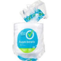 Simply Done Foam Bowls, 12 Ounce - 50 Each 