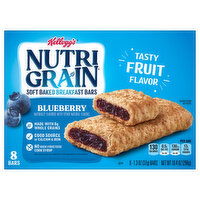 Nutri Grain Breakfast Bars, Soft Baked, Blueberry - 8 Each 