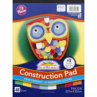 Sunworks Construction Pad, Assorted Color, 48 Sheets - 1 Each 