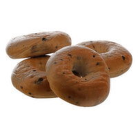 Fresh Blueberry Bagels - 4 Each 