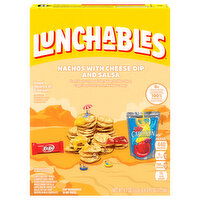 Lunchables Nachos, with Cheese Dip and Salsa