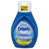 Dawn Dish Spray, Lemon Scent, Platinum, Powerwash