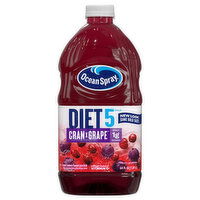 Ocean Spray Juice, Cran x Grape, Diet 5 - 64 Fluid ounce 