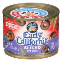 Early California Olives, Ripe, Sliced - 2.25 Ounce 