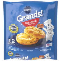 Pillsbury Biscuits, Buttermilk - 12 Each 