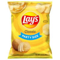 Lay's Potato Chips, Classic, Party Size - 13 Ounce