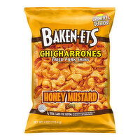 Baken-Ets Fried Pork Skins, Honey Mustard Flavored