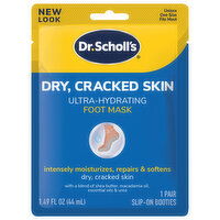 Dr. Scholl's Foot Mask, Ultra-Hydrating, One Size, Unisex - 1 Each 