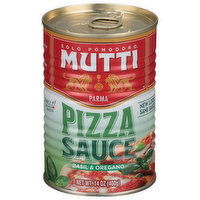 Mutti Pizza Sauce, Basil & Oregano - 14 Ounce 