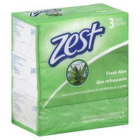 Zest Family Deodorant Bars, Fresh Aloe - 3 Ounce 