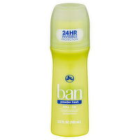 Ban Antiperspirant Deodorant, Powder Fresh, Roll-On - 3.5 Fluid ounce 