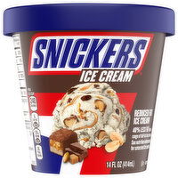 Snickers Ice Cream, Reduced Fat, Vanilla Flavored - 14 Fluid ounce 