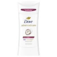 Dove Antiperspirant Deodorant, Caring Coconut, 72H, Advanced Care