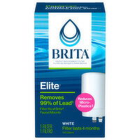 Brita Filter, Faucet Replacement, White - 1 Each 