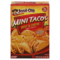 Jose Ole Mini Tacos, Beef & Cheese - 16.2 Ounce 