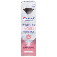 Crest Toothpaste, Fluoride Anticavity, Fresh Mint, Hydrogen Peroxide, Brilliance, Large Size