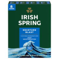 Irish Spring Deodorant Bar Soap for Men - 8 Each 