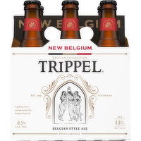 New Belgium Beer, Belgian Style Ale, Trippel - 6 Each 