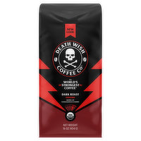 Death Wish Coffee Co Coffee, Ground, Dark Roast