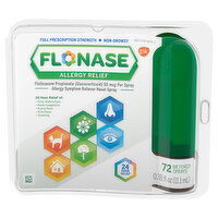 Flonase Allergy Relief, Full Prescription Strength, Non-Drowsy