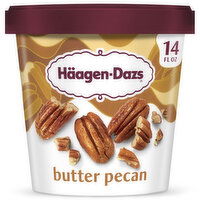 Haagen-Dazs Butter Pecan Ice Cream - 14 Fluid Ounce