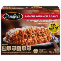 Stouffer's Lasagna, with Meat & Sauce, Classic - 10.5 Ounce 