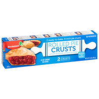 Brookshire's 9-Inch Rolled Pie Crusts - 2 Each 