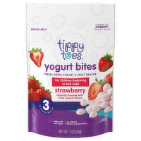 Tippy Toes Yogurt Bites, Strawberry