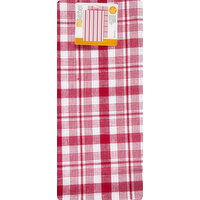 MUkitchen Dishtowel, 100% Cotton, Farmhouse, Cabernet - 1 Each 