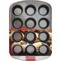 Good Cook Cupcake/Muffin Pan, 12 Cup - 1 Each 