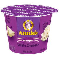 Annie's Macaroni & Cheese, White Cheddar - 2.01 Ounce 