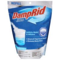 DampRid Moisture Absorber, Fragrance Free, Refill - 42 Ounce 