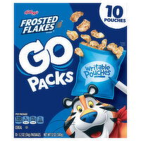Frosted Flakes Cereal, Go Packs - 10 Each