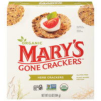 Mary's Gone Crackers Crackers, Herb, Organic - 6.5 Ounce 