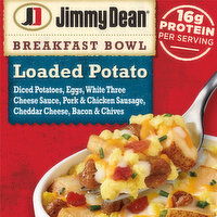 Jimmy Dean Breakfast Bowl, Loaded Potato, Frozen - 7 Ounce 